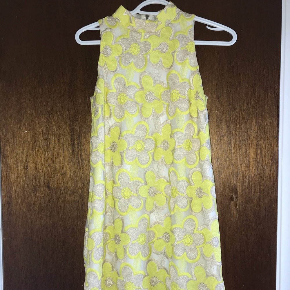 50’s Style High Neck Formal Dress